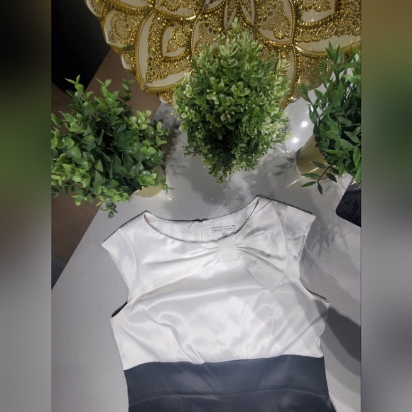 SANDRA DARREN Superbe robe chic entièrement doublée fini satiné - Picture 4 of 8